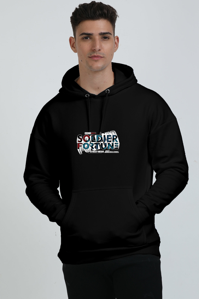 Soldier Fortune Graphic Unisex Oversized Hoodie