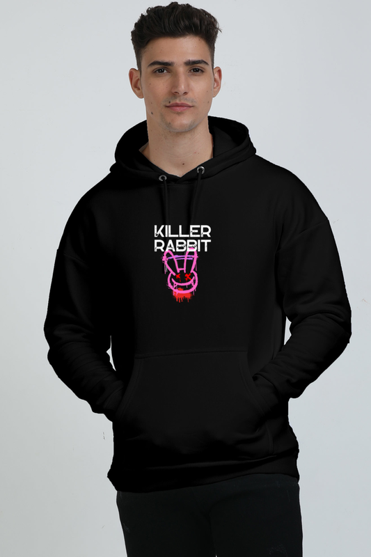 Killer Rabbit Graphic Unisex Oversized Hoodie