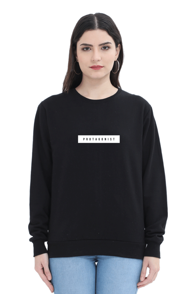 Protagonist Female Graphic Sweatshirt