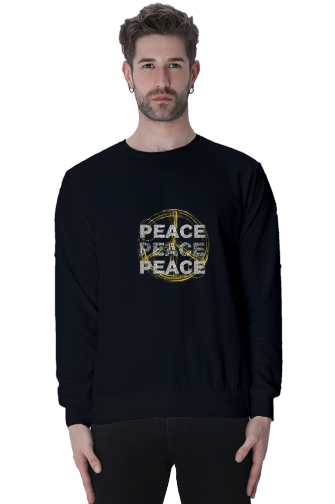 Peace Male Graphic Sweatshirt