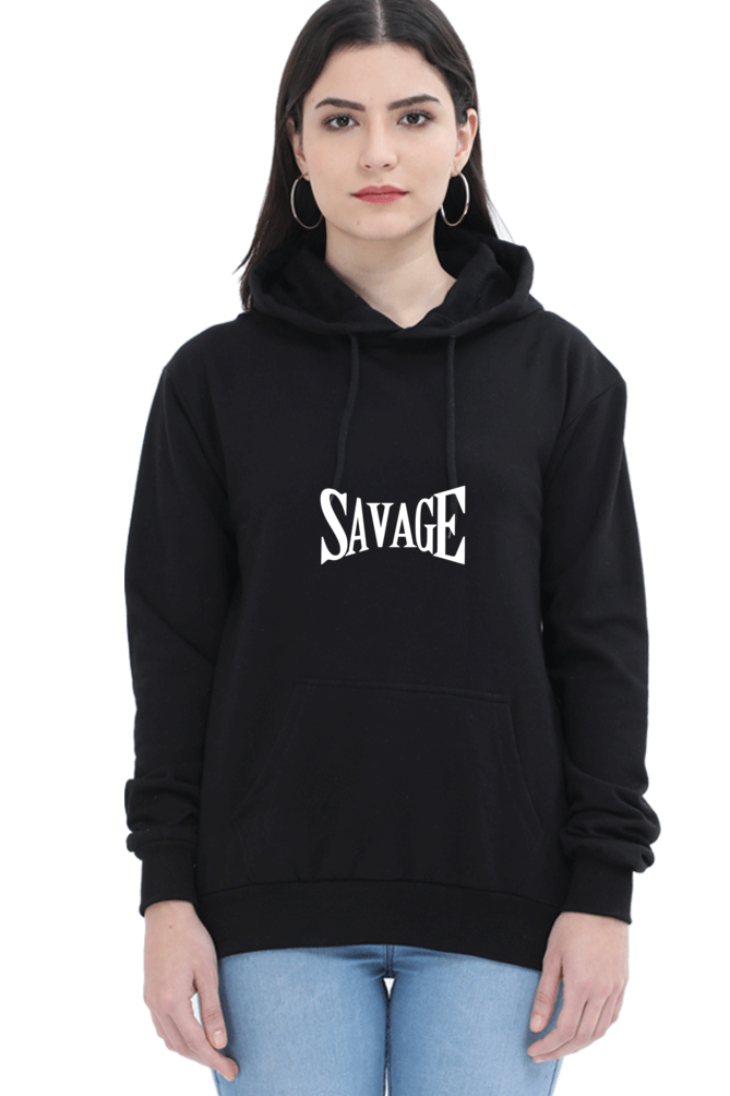 Savage Female Graphic Hoodie