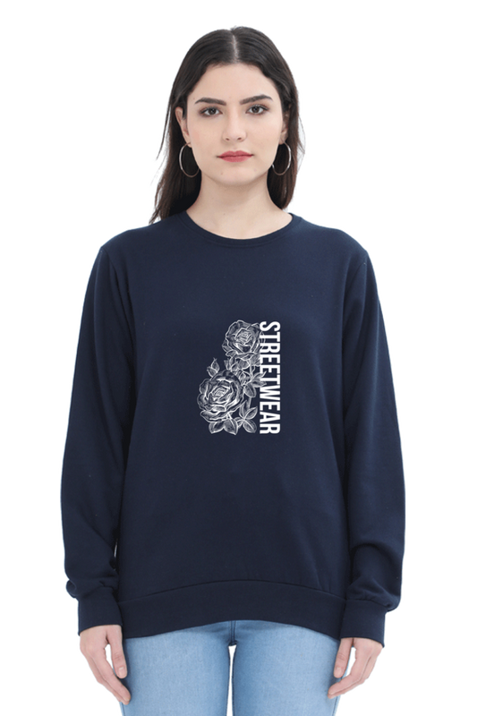 Streetwear Female Graphic Sweatshirt