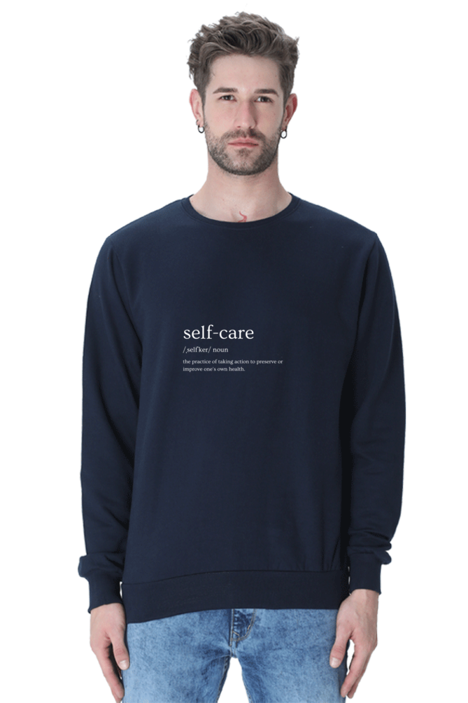 Selfcare Male Graphic Sweatshirt