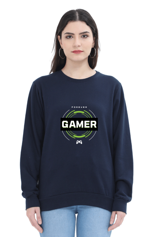 Forever Gamer Female Graphic Sweatshirt