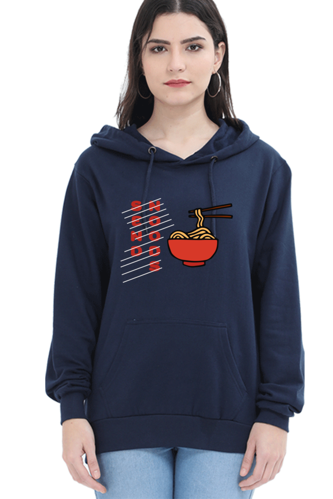 Send Noods Female Graphic Hoodie