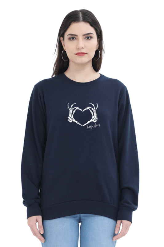 Spooky Love Female Graphic Sweatshirt