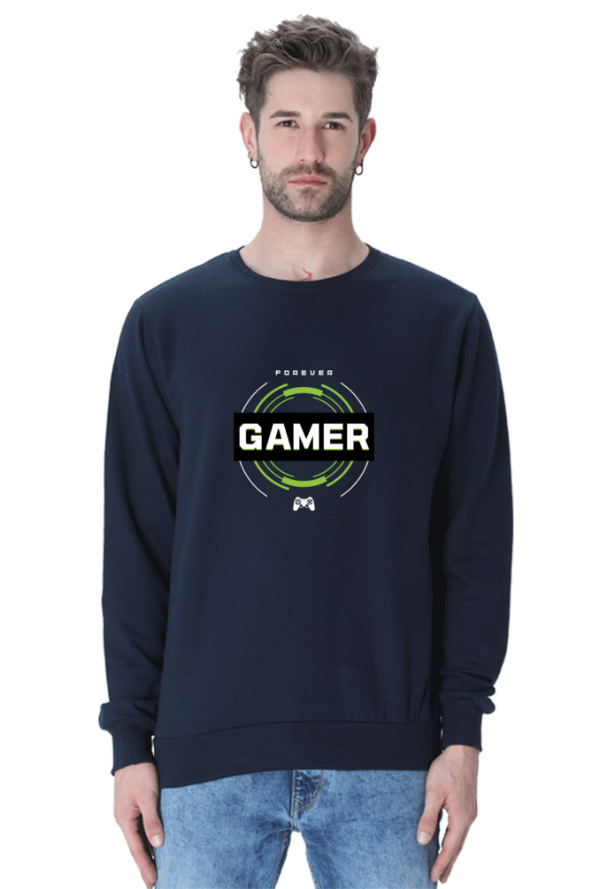 Forever Gamer Male Graphic Sweatshirt