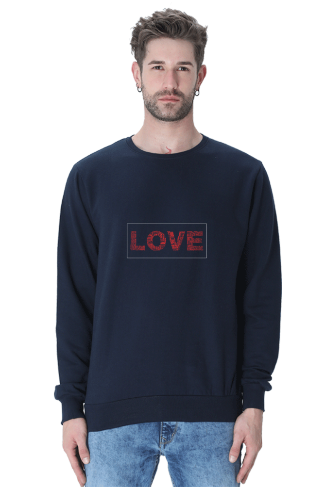 Love Male Graphic Sweatshirt