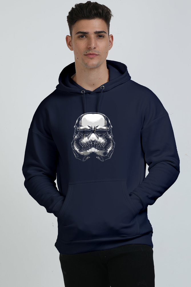 Skull of Darkness Graphic Unisex Oversized Hoodie