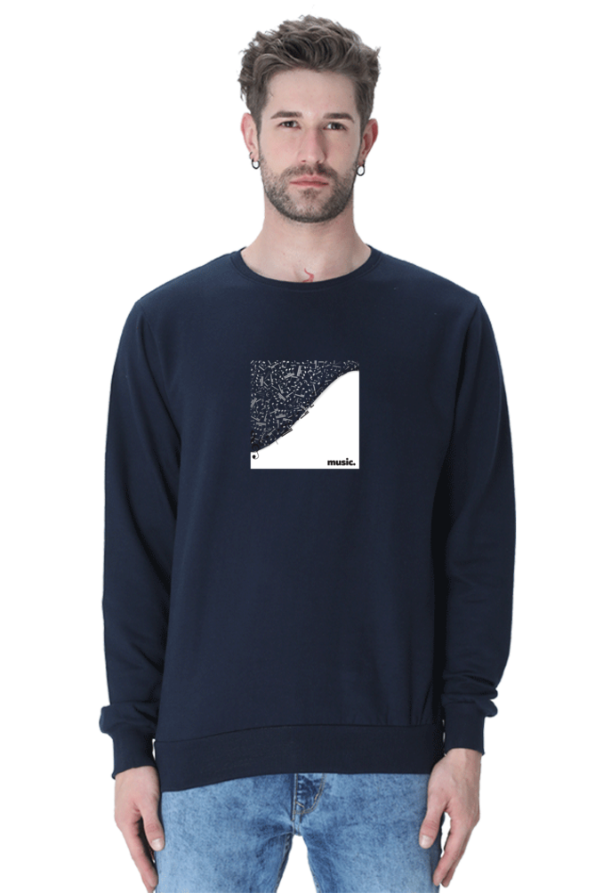 Music Male Graphic Sweatshirt