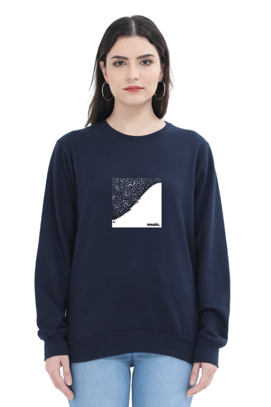 Music Female Graphic Sweatshirt