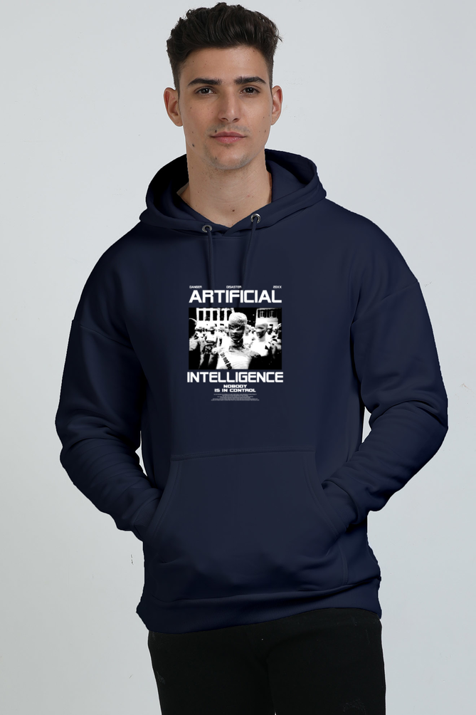 Rise of Artificial Intelligence Graphic Unisex Oversized Hoodie