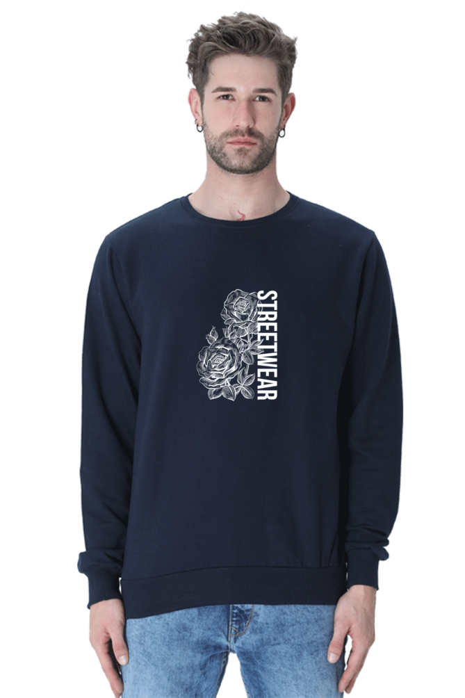 Streetwear Male Graphic Sweatshirt