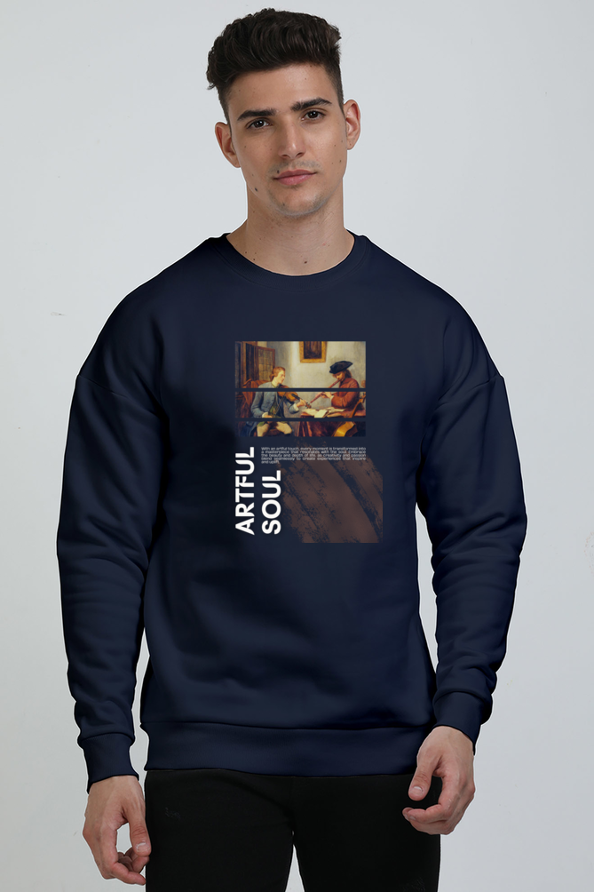 Artful Soul Graphic Unisex Oversized Sweatshirt