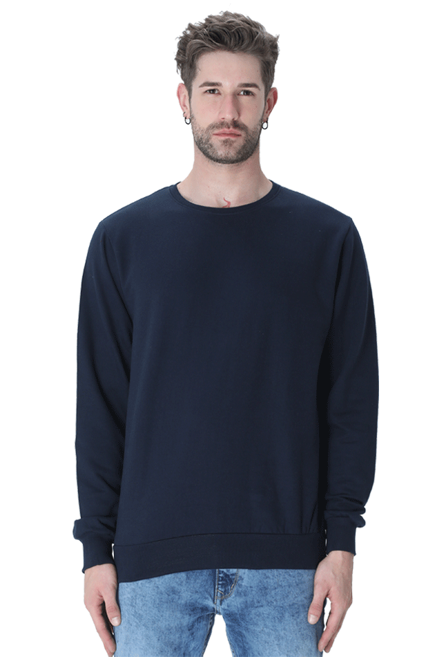 Solid/Plain Unisex SweatShirt