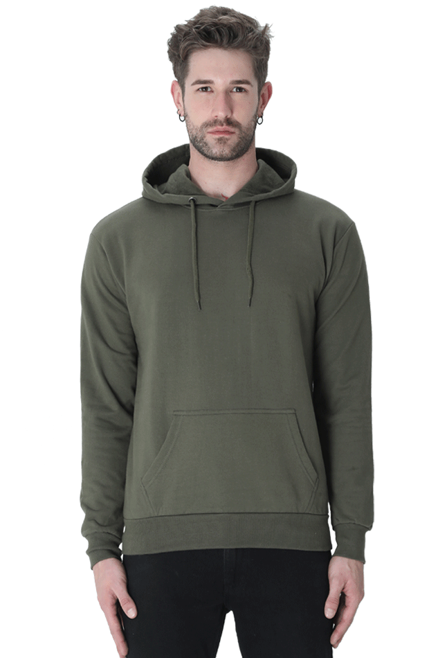 Solid/Plain Unisex Hoodie