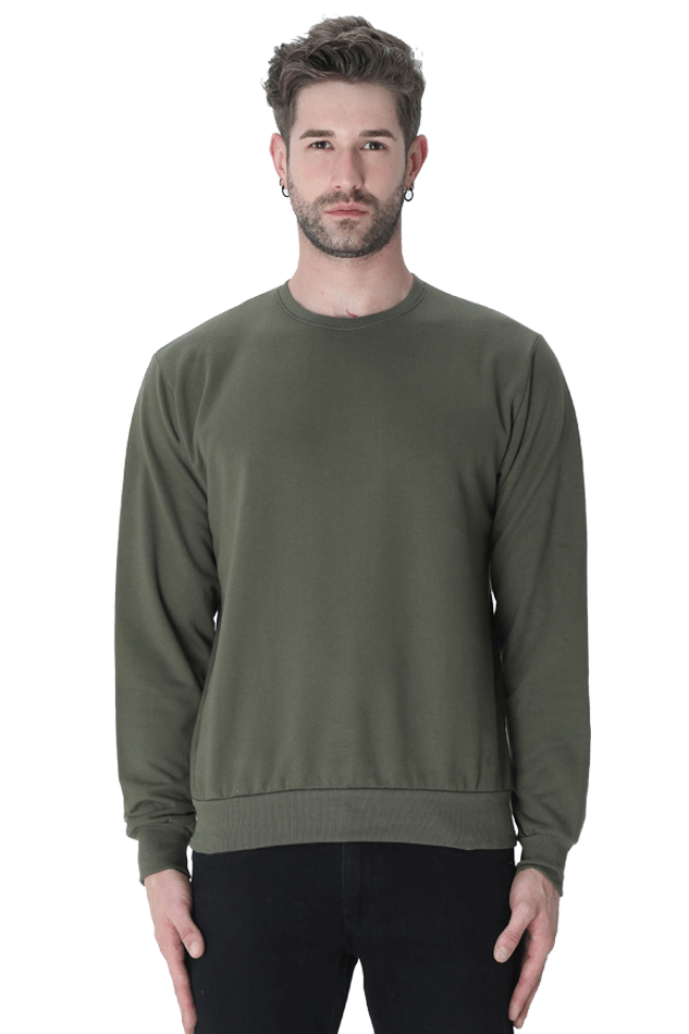 Solid/Plain Unisex SweatShirt