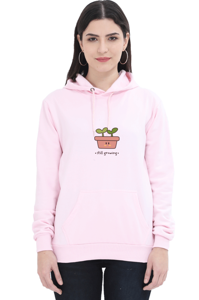 Still Growing Female Graphic Hoodie