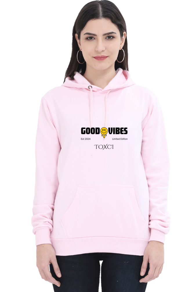 Goodvibes Female Graphic Hoodie