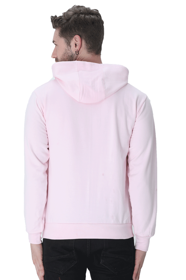 Calming the Mood Male Graphic Hoodie