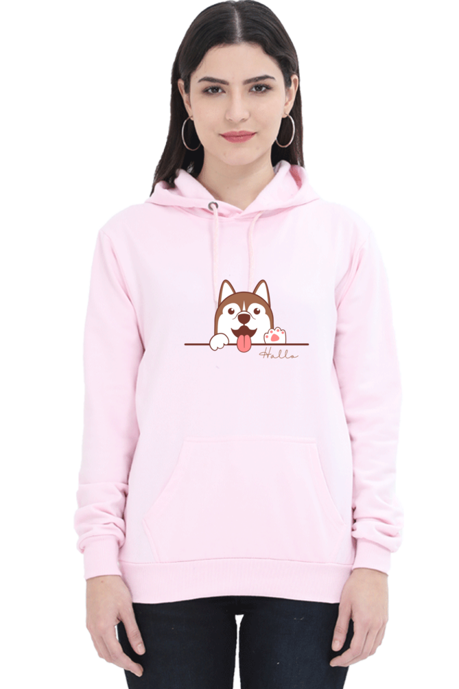 Hello Female Graphic Hoodie