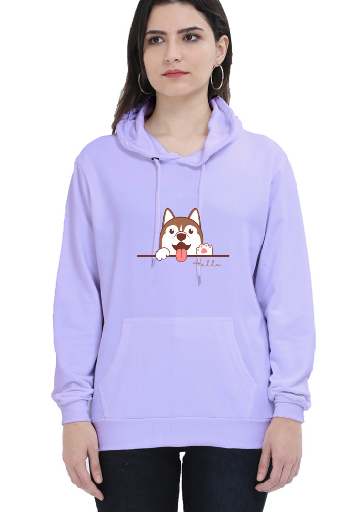 Hello Female Graphic Hoodie