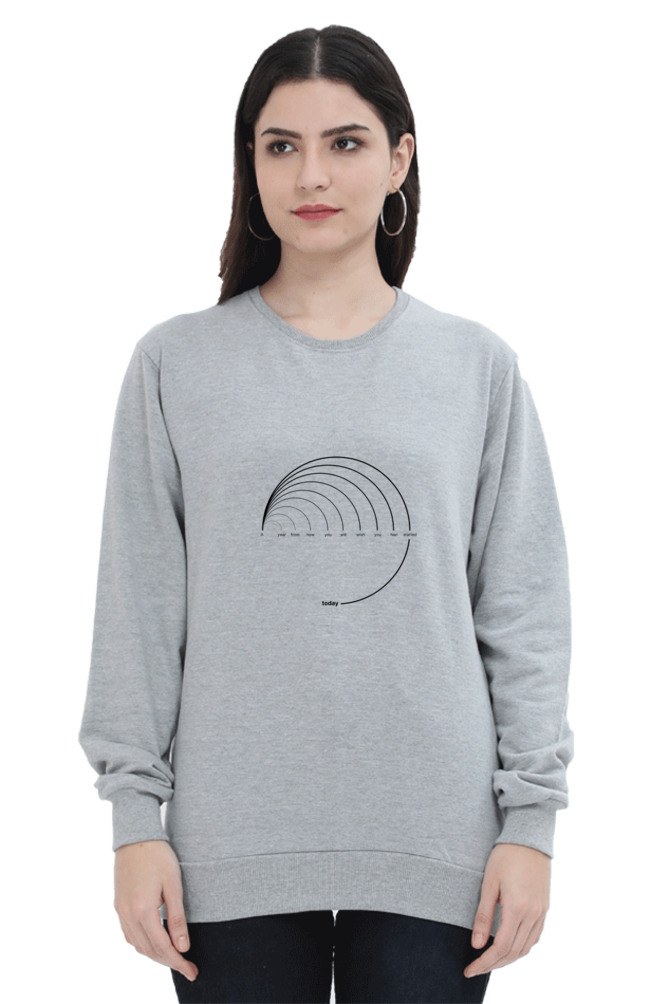 Seize the Day Female Graphic Sweatshirt