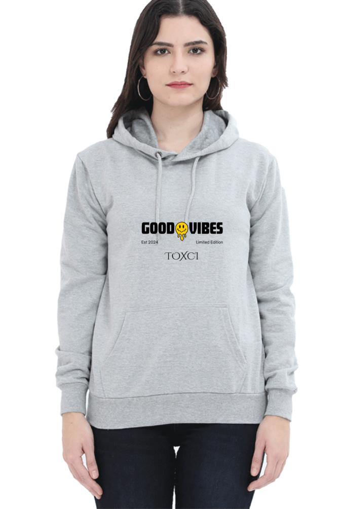 Goodvibes Female Graphic Hoodie