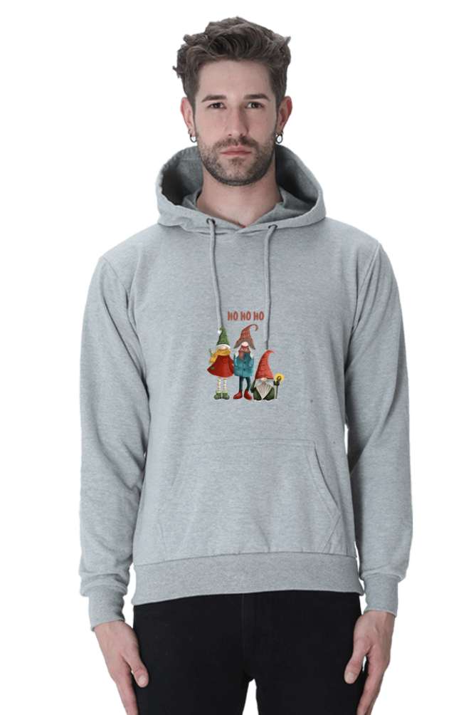 Ho Ho Ho Male Graphic Hoodie