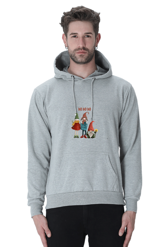 Ho Ho Ho Male Graphic Hoodie