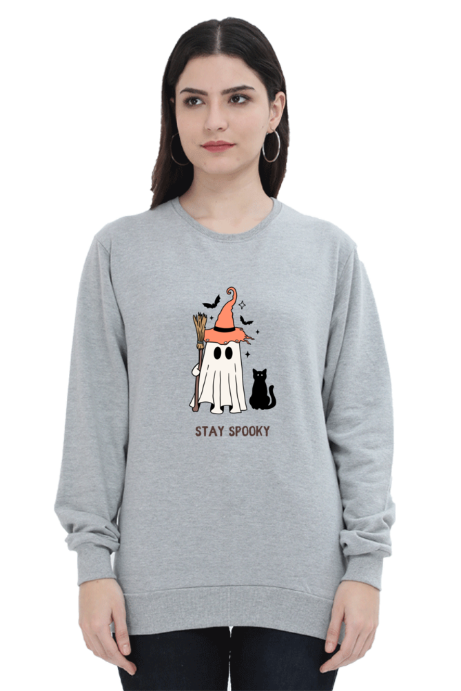 Stay Spooky Female Graphic Sweatshirt