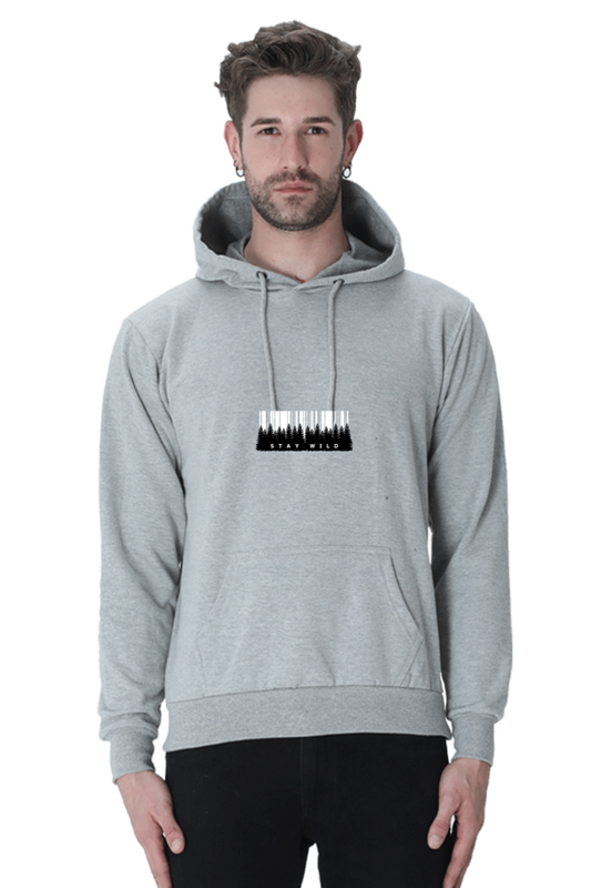 Stay Wild Male Graphic Hoodie