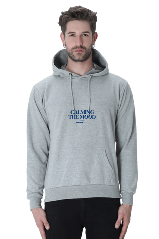 Calming the Mood Male Graphic Hoodie