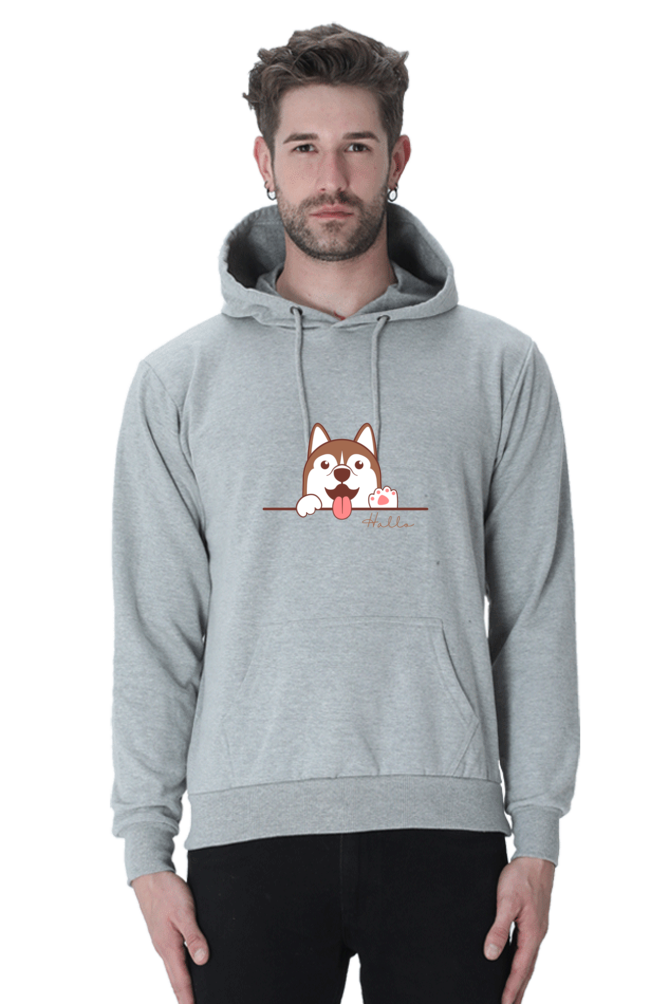 Hello Male Graphic Hoodie