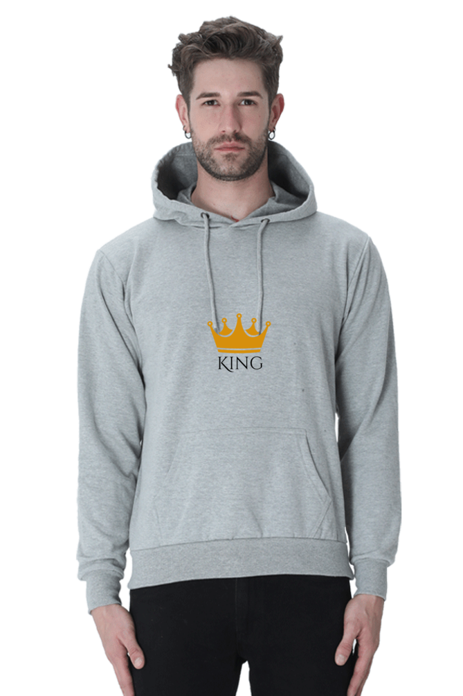 King Male Graphic Hoodie