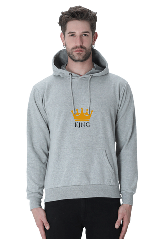 King Male Graphic Hoodie