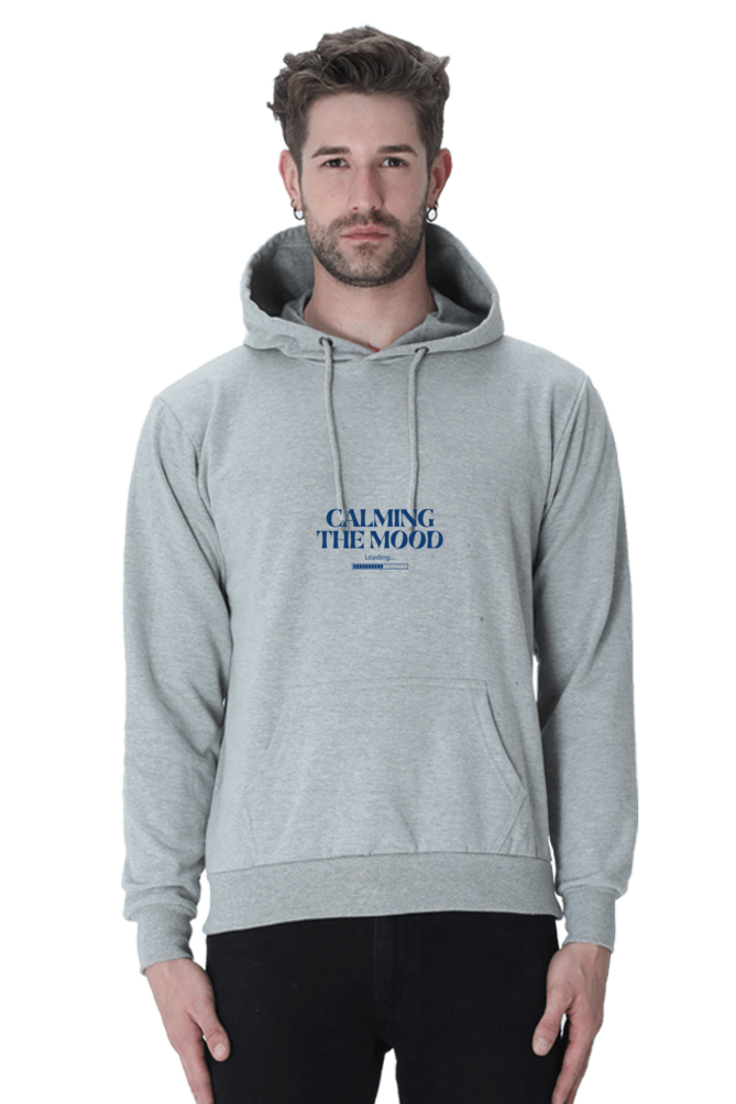 Calming the Mood Male Graphic Hoodie