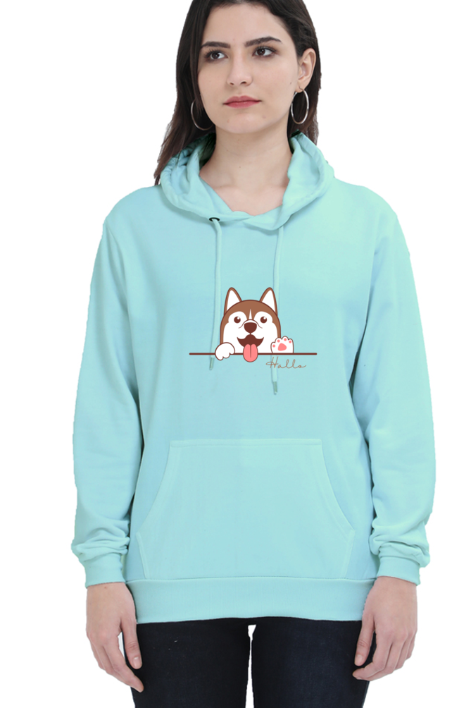 Hello Female Graphic Hoodie