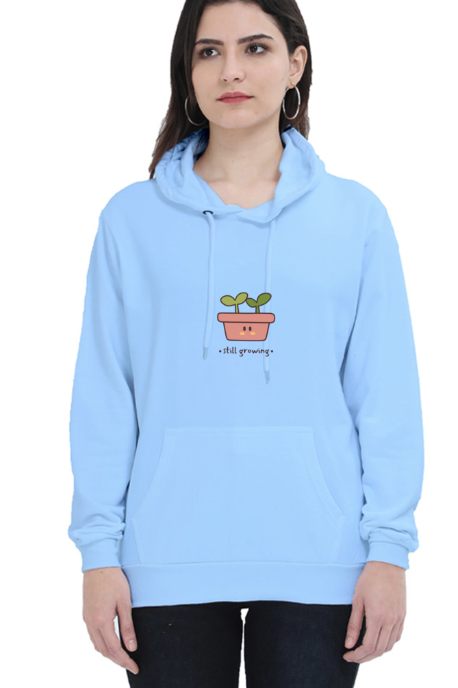 Still Growing Female Graphic Hoodie