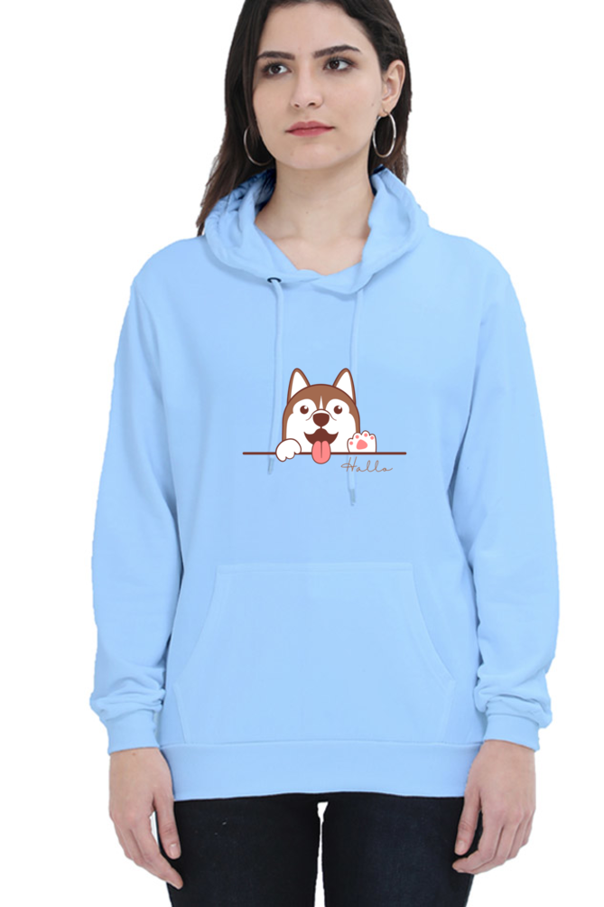 Hello Female Graphic Hoodie