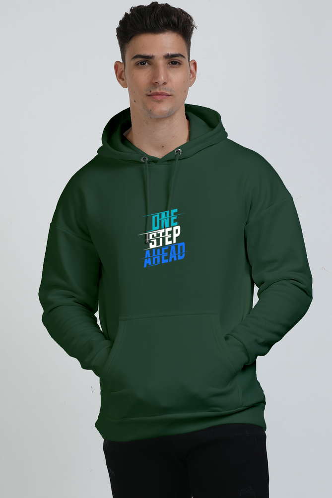 One Step Ahead Graphic Unisex Oversized Hoodie