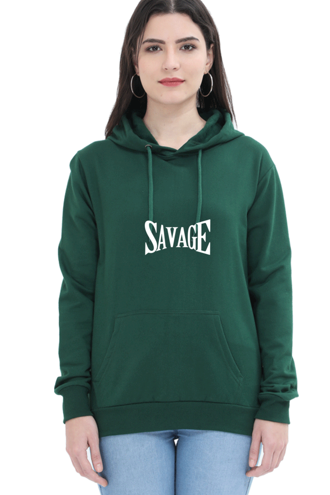 Savage Female Graphic Hoodie